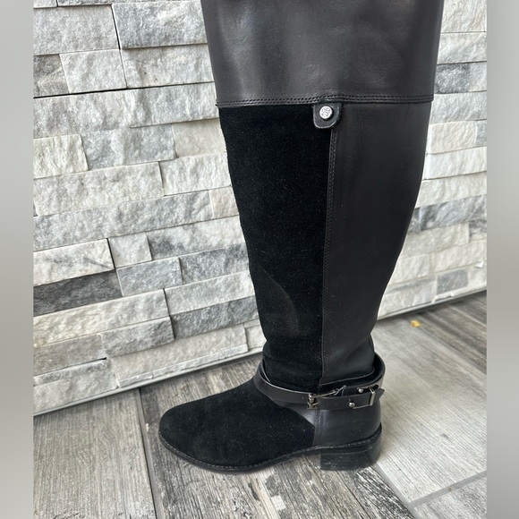 Vince Camuto Jaran leather suede riding boots Size 6.5 - Picture 5 of 16